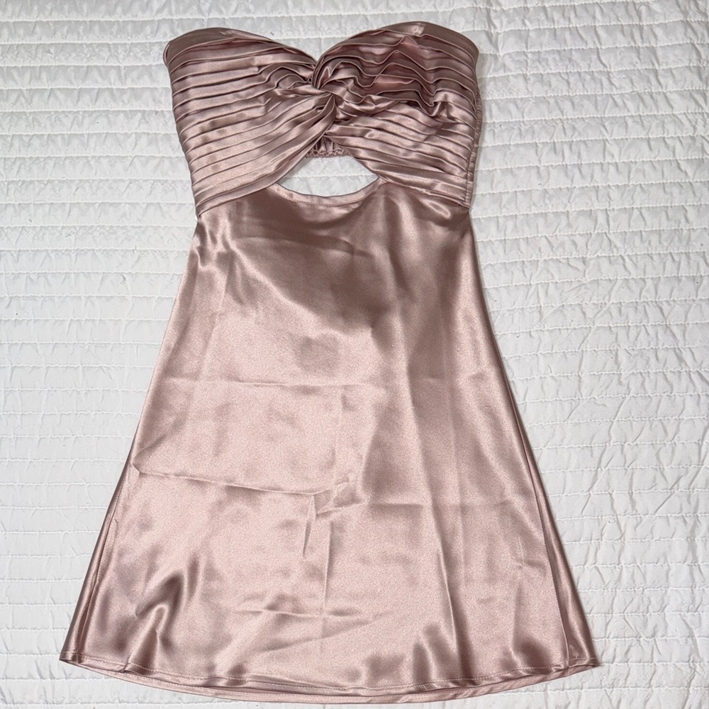 Princess Polly Blush Strapless Dress